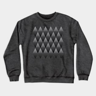 Shady Diamond Pattern Crewneck Sweatshirt